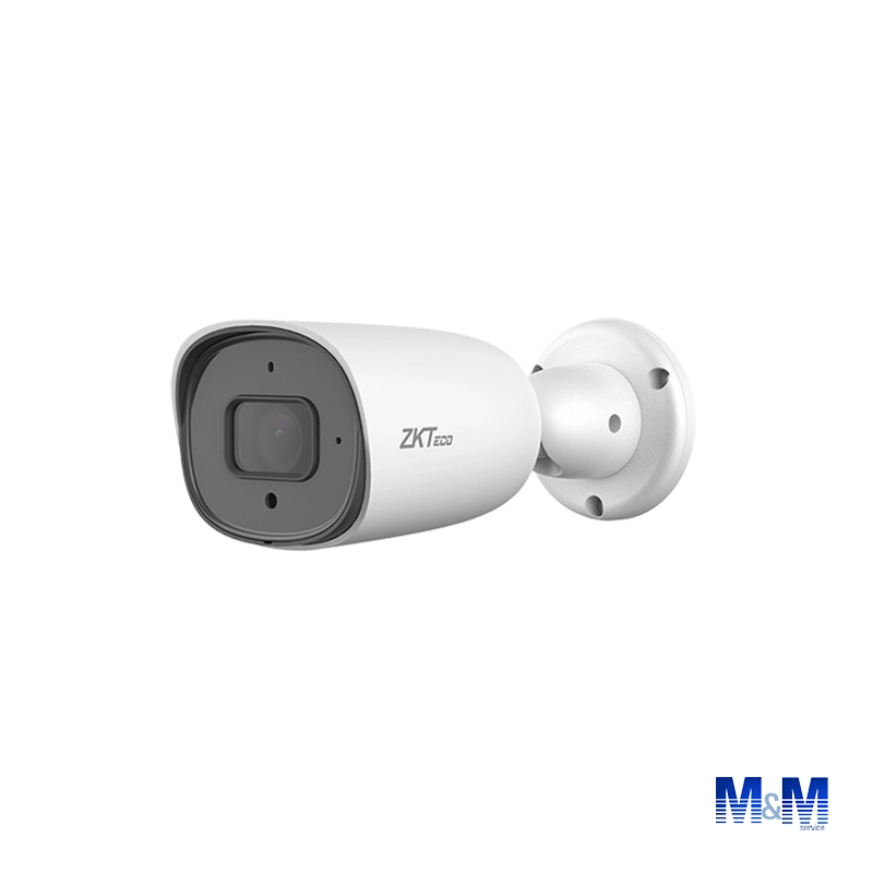 Zkteco BS-852O23C-S5-MI 2MP 1/2.9" CMOS, alcance IR 30M, H.264/H.265, DWDR, 3D DNR PoE, IP67, lente de 2.8 mm