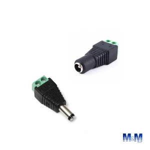 Conectores Balon de CC para Cámara CCTV