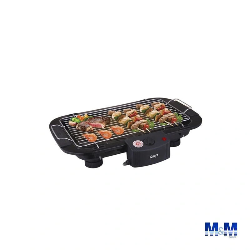 Parrilla Eléctrica 2000W Con Altura Ajustable