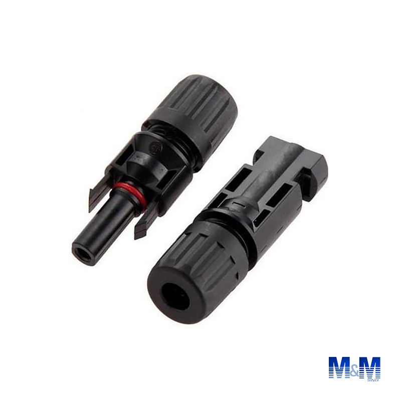 Conector solar MC4 (par)