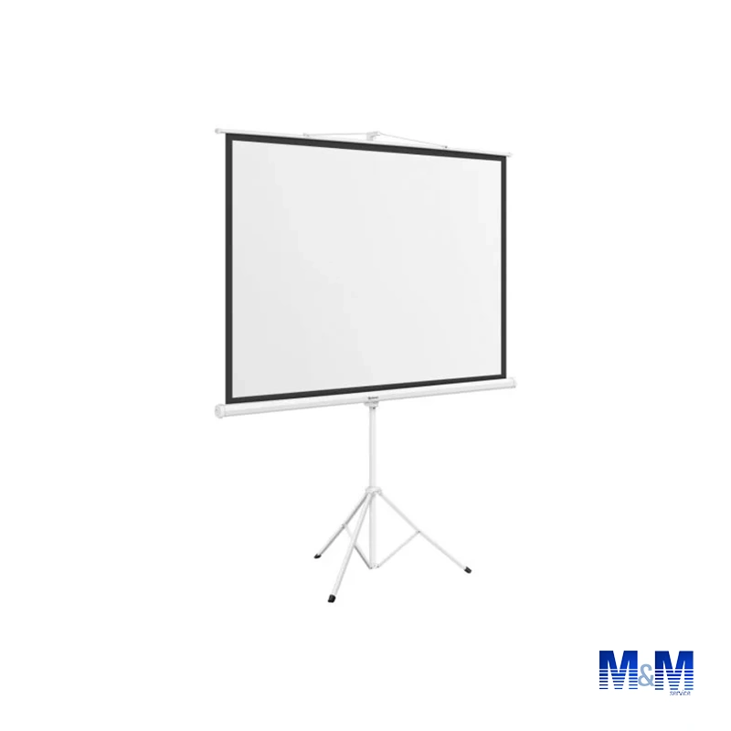 antalla para proyector de 84” con tripié