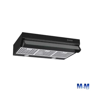 Extractor de Grasa 76 Drija Compatto, 2 Bombillos Led, 3 Velocidades con Botón, 3 Filtros de Carbón