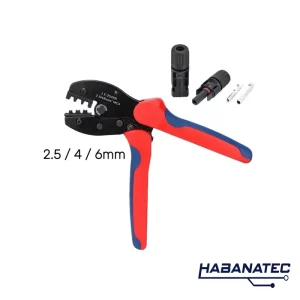 Herramienta de crimpado LY2546B MC4 para 2,5 / 4 / 6 mm